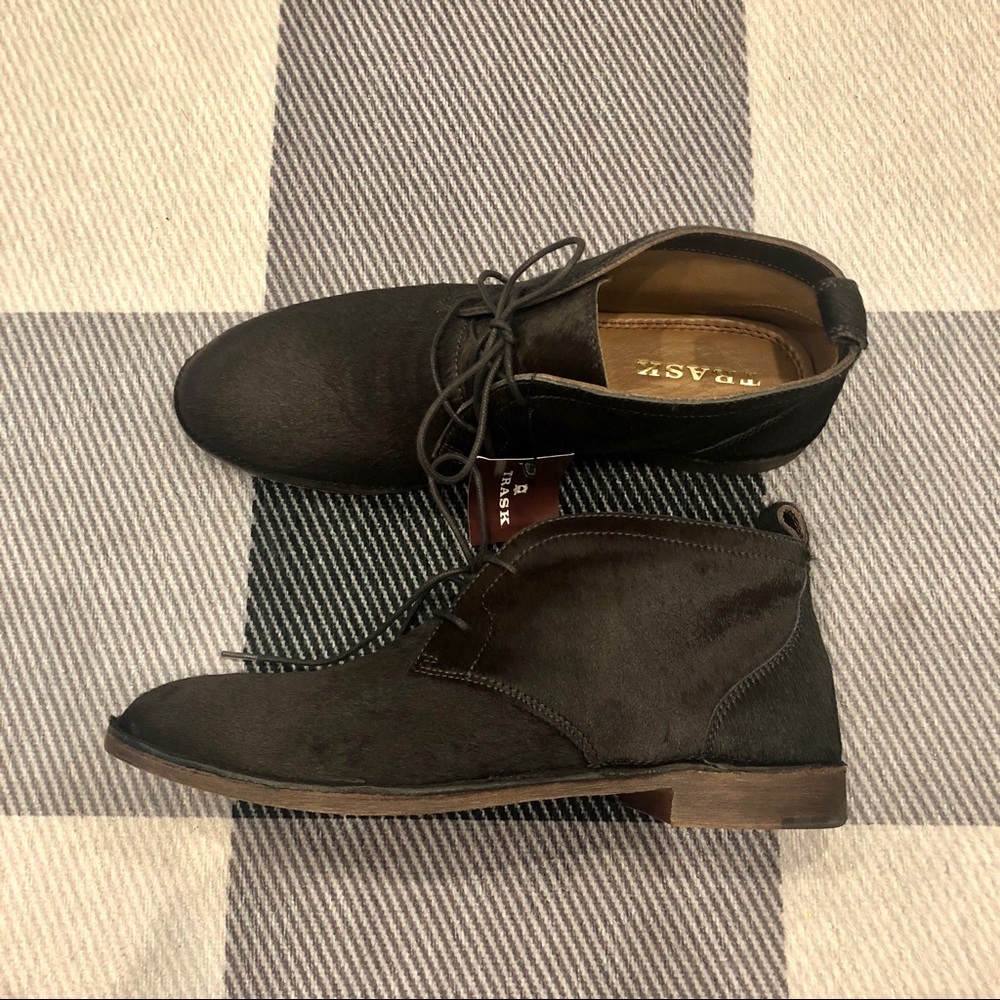 Trask Women’s Calf Hair Chukka Boot New 8.5 Brown